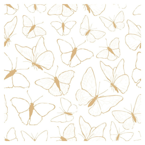 Detská tapeta 10 m x 50 cm Butterflies – Lilipinso