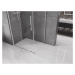 MEXEN/S - Velar Obdĺžnikový sprchovací kút 90 x 80, transparent, chróm 871-090-080-01-01