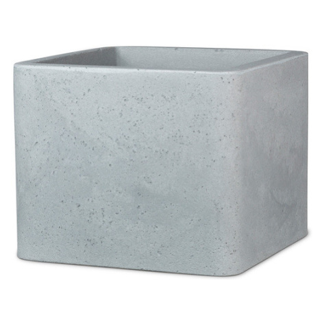 Scheurich Kvetináč Cube (Ø 30 cm, kamenistá sivá)