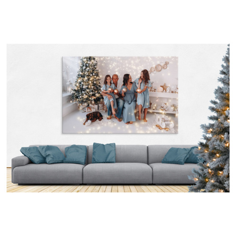 Fotoobraz 120x80 cm z vlastnej fotografie, Plátno 100% polyester: 240g/m², S lakom