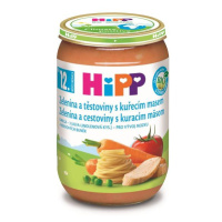 HiPP BIO Zelenina a cestoviny s kuracím mäsom od 12. mesiaca, 220 g220 g, od 1 roka