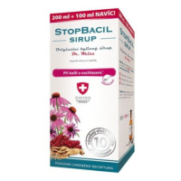 DR. WEISS Stopbacil medical sirup 200 + 100 ml ZADARMO