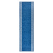 Behúň Basic 105425 Jeans Blue Rozmery kobercov: 80x300