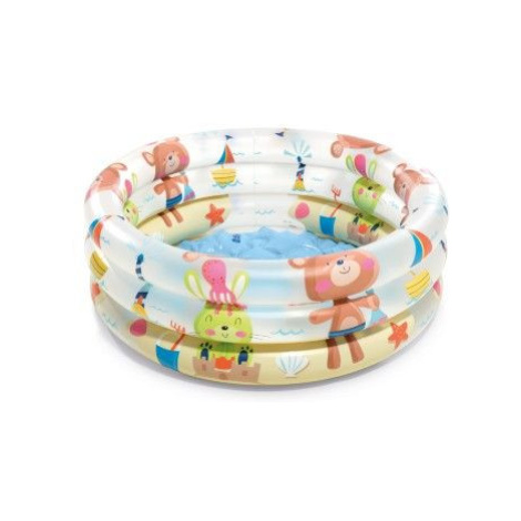 Detský nafukovací bazén s medvedíkmi, 3 komory, 61 x 22 cm Teddies