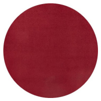 Kusový koberec Fancy 103012 Rot - červený kruh - 133x133 (průměr) kruh cm Hanse Home Collection 