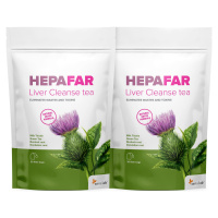 Hepafar Liver Cleanse tea 1+1 ZDARMA:  čaj na čištenie pečene pre účinnú detoxikáciu