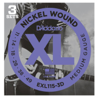 D'Addario EXL115-3D