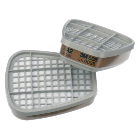 3M 6055 A2 Filtre proti plynom a výparom 2 kusov