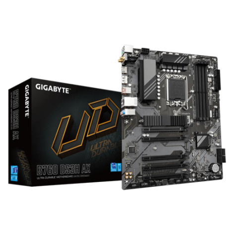 Gigabyte B760 DS3H AX , Intel B760, Socket1700, 4xDDR5, ATX