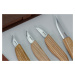 BeaverCraft Wood Carving Set S07 Book Basic Set 4 nože darčekové balenie