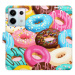 Flipové puzdro iSaprio - Donuts Pattern 02 - Xiaomi Redmi Note 13 Pro+ 5G