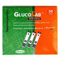 Testovacie prúžky pre glukomer GlucoLab 50ks