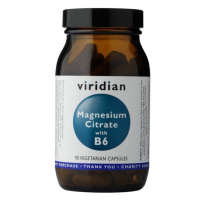 VIRIDIAN Magnesium Citrate with Vitamin B6 90 kapsúl