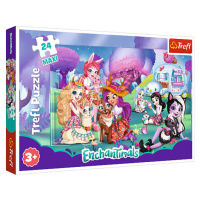 Trefl Puzzle 24 Maxi Cheerful Enchantimals world / Mattel Enchantimals