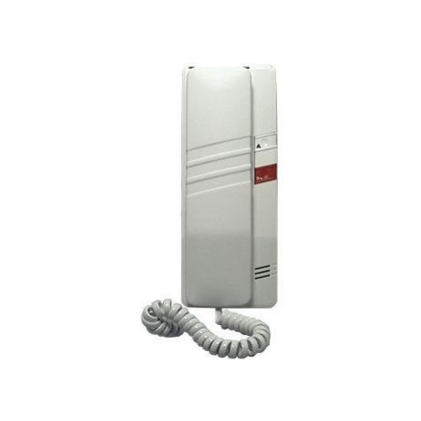 telefón domáci biela vyzváňanie elektronické, 1 tlačidlo protistanice (TESLA Stropkov)