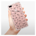 Odolné silikónové puzdro iSaprio - Abstract Triangles 03 - black - iPhone 7 Plus