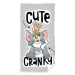 Carbotex Osuška Tom a Jerry Večný boj, 70 x 140 cm