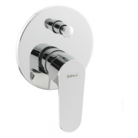 Sprchová a vaňová batéria Siko Lucida vrátane podomietkového telesa chróm SIKOBSLU215