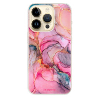 Odolné silikónové puzdro iSaprio - Golden Pastel - iPhone 14 Pro