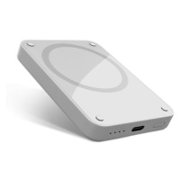 iStores by Epico 4200mAh Magnetic Wireless Power Bank - light grey