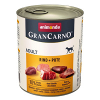 Animonda Grancarno Dog 800g - Hovädzie / Morka