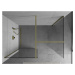 MEXEN/S - Kioto Sprchová zástena WALK-IN 120 x 120 cm, transparent, zlatá 800-120-202-50-00-120