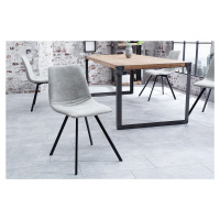 Estila Dizajnová stolička Amsterdam Retro sivá