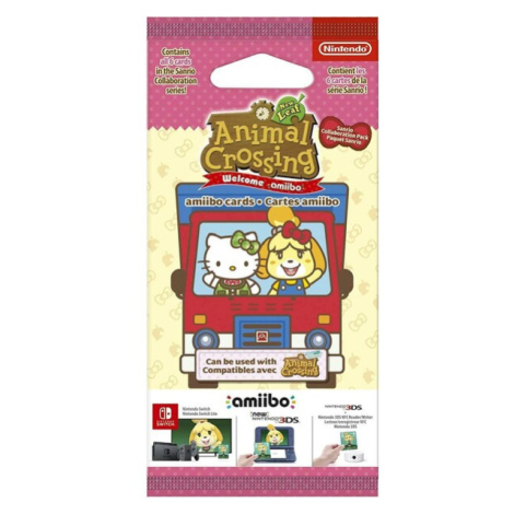 Animal Crossing amiibo karty - Sanrio Collab pack NINTENDO
