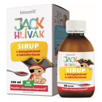 IMUNIT JACK HLÍVÁK Sirup s betaglukánmi a laktoferínom 300 ml