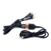 3v1 Kábel WG USB-C/Lightning/Micro na USB-C, 1,5m,až 100W,čierna
