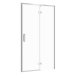 CERSANIT - Sprchové dvere LARGA chróm 120X195, pravé, číre sklo S932-118