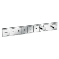 Hansgrohe RainSelect, batéria pod omietku na 5 spotrebičov, chrómová, HAN-15384000