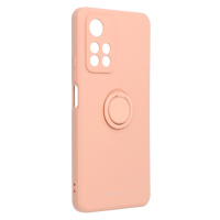 Silikónové puzdro na Xiaomi Redmi Note 11 Pro/11 Pro 5G Roar Amber ružové