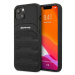 Kryt AMG AMHCP14MGSEBK iPhone 14 Plus 6,7" black hardcase Leather Debossed Lines (AMHCP14MGSEBK)