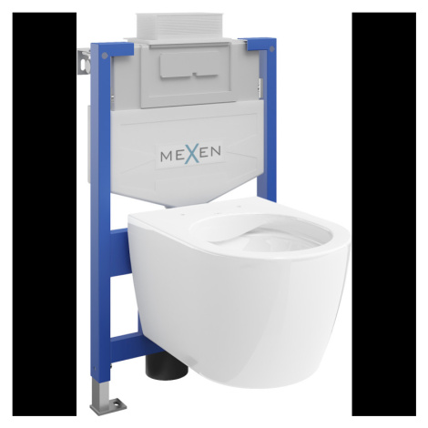 Mexen Fenix XS-U, podomietkový modul a závesné WC Carmen, biela, 6853388XX00