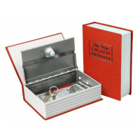 EXTOL CRAFT Pokladnička - kniha, 180x115x54mm, 2x kľúč
