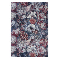 AKCE: 200x290 cm Kusový koberec Romance 104623 Blue/red - 200x290 cm Nouristan - Hanse Home kobe