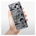 Odolné silikónové puzdro iSaprio - Comics 01 - black - Samsung Galaxy S8