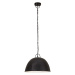 vidaXL Industriálna vintage závesná lampa 25W, čierna,okrúhla 41cm E27