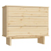 Prírodná komoda z borovicového dreva Karup Design Kommo