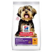HILLS SP Canine Adult Small & Mini Chicken Sensitive Stomach & Skin 1,5kg