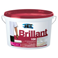 Brillant 100 - Umývateľná farba na steny biela 1,5 kg