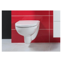 DEANTE Podstavný rám, pre závesné WC misy + SLIM tlačidlo chrom + WC JIKA LYRA PLUS RIMLESS + SE