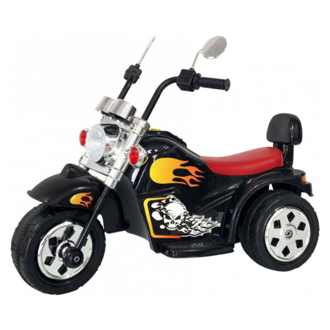 mamido  Detská elektrická motorka Hot Chopper čierna