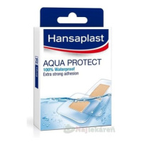 Hansaplast AQUA PROTECT vodeodolná náplasť, stripy 20ks