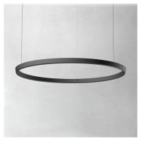 Luceplan Compendium Circle 110 cm, čierna