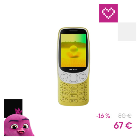 Nokia 3210 4G (2024) zlatá