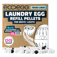 ECOEGG Náplň do vajíčka na bielu a svetlú bielizeň, 50 praní, svieža bavlna