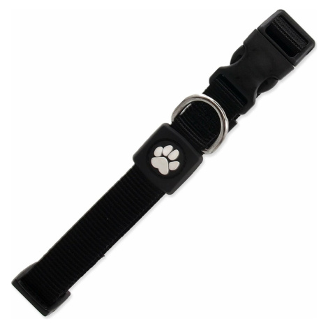 Obojok Active Dog Premium M čierny 2x34-49cm
