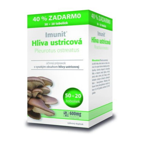 IMUNIT Hliva ustricová 50 + 20 kapsúl ZADARMO